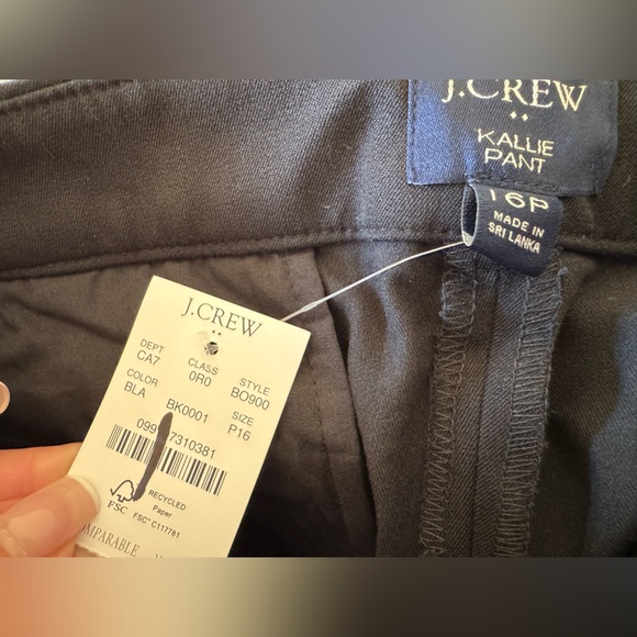 J CREW FACTORY Kallie Pants In Petite - Picture 4 of 12